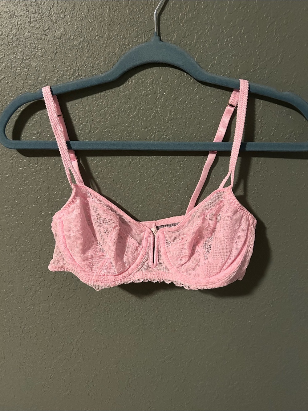 Auden pink lace bra , size 34B #lingerie #lace